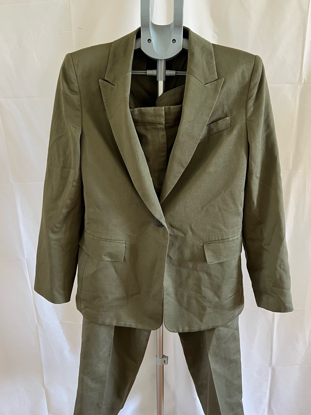 Banana Republic Olive Green Women's Suit